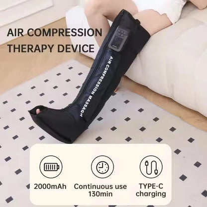 Air Compression Leg Recovery System – Sequential Therapy Boots for Circulation, Muscle Recovery & Sports Rehabilitation