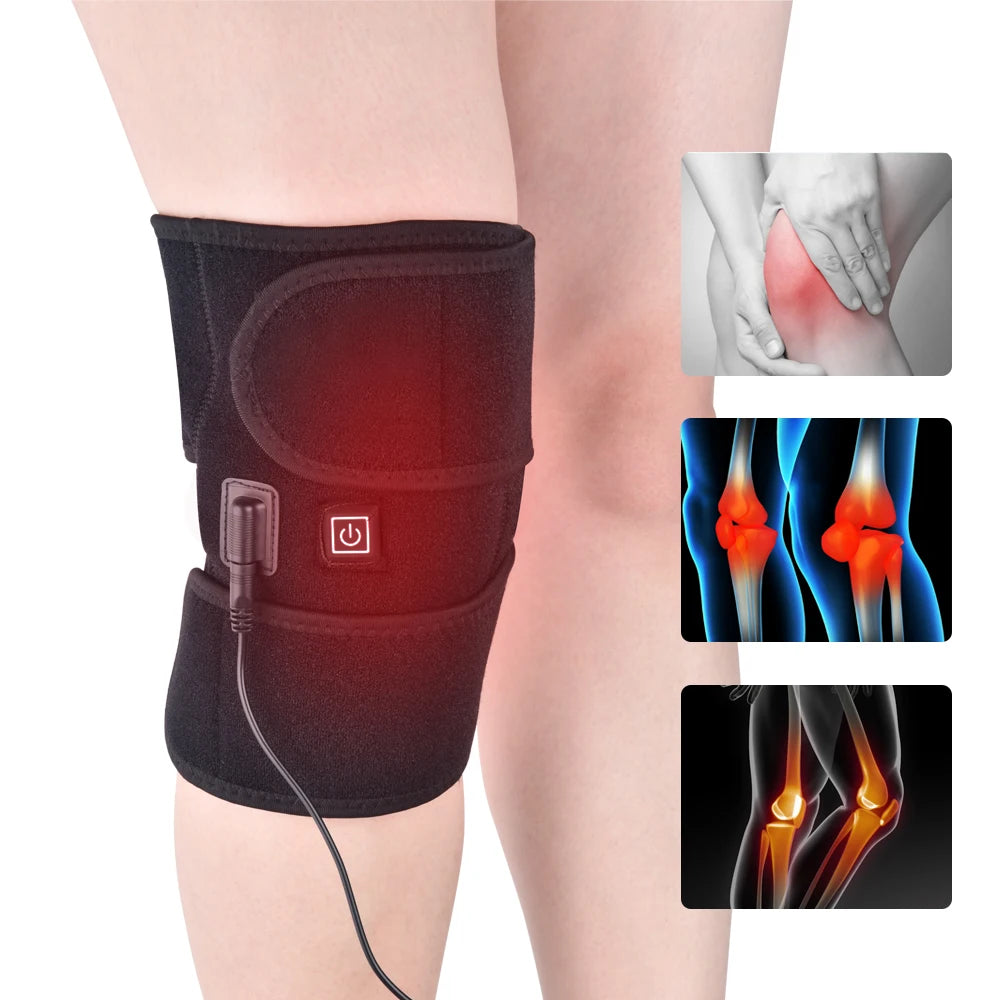 Electric Knee & Leg Massager with Infrared Heat Therapy – Recovery Support for Knee, Shoulder & Elbow Pain Relief