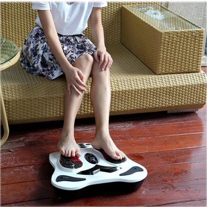 Electric Foot & Leg Massager with Remote Control – Heated Vibration Therapy Machine for Muscle Relaxation & Circulation