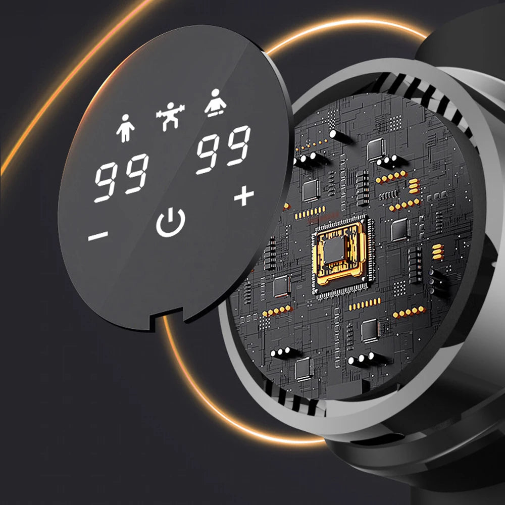 4-in-1 Silent Massage Gun for Muscle Relaxation & Recovery