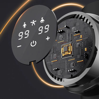 4-in-1 Silent Massage Gun for Muscle Relaxation & Recovery