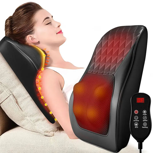 Melt Away Neck & Shoulder Pain in Minutes – 3-Speed Heated Vibration Massager