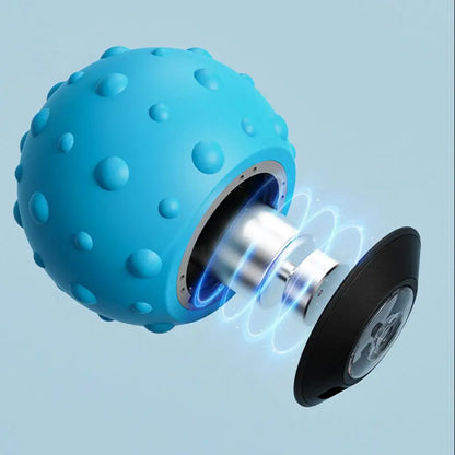 Vibrating Massage Ball – Deep Tissue Myofascial Release & Muscle Recovery Ball | Portable Rechargeable Massage Therapy Tool