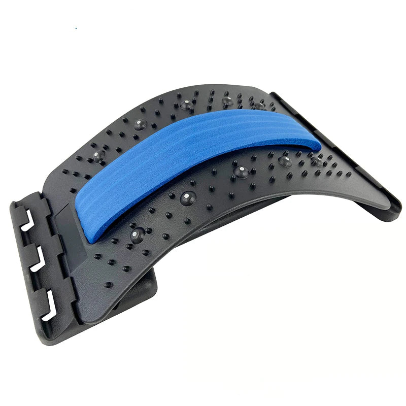 Magnetic Back Stretcher & Lumbar Support Massager for Spine Alignment and Pain Relief