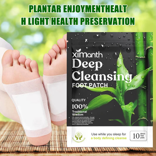 Natural Herbal Detox Foot Patches for Relaxation & Foot Care