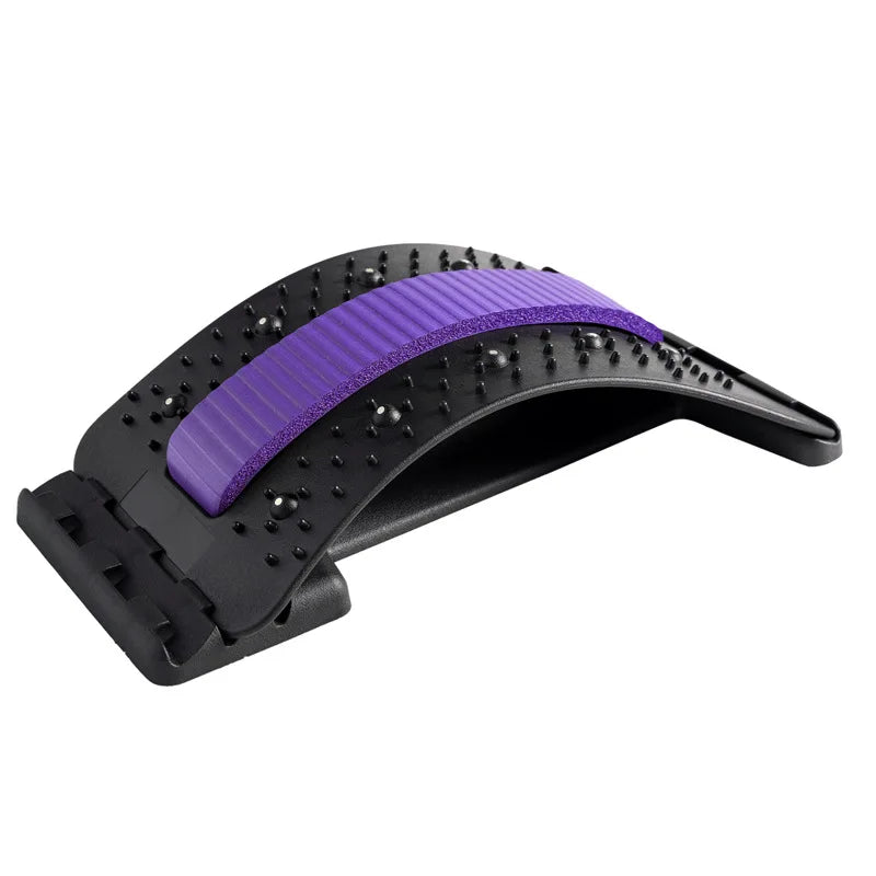 Magnetic Back Stretcher & Lumbar Support Massager for Spine Alignment and Pain Relief