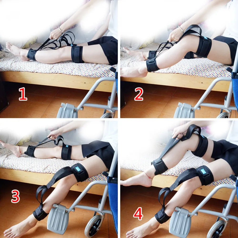 Medical Leg Lifter Strap – Mobility Aid for Elderly, Surgery Recovery & Physical Therapy Rehabilitation Support