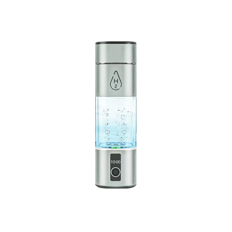 Hydrogen Rich Water Generator Bottle –  Dual-Chamber H₂ Ionizer & Inhalation Device