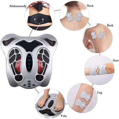 Electric Foot & Leg Massager with Remote Control – Heated Vibration Therapy Machine for Muscle Relaxation & Circulation