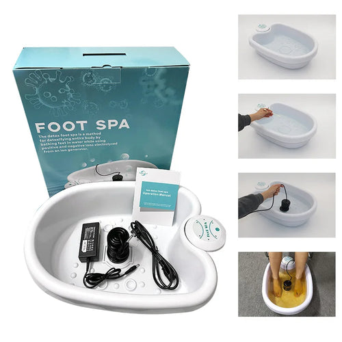 Ionic Foot Detoxifier Spa – Foot Bath Massager & Ionic Cleanse