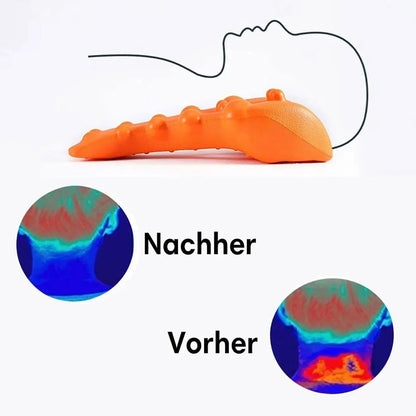 Cervical Traction Device Neck Stretcher & Trigger Point Massager for Neck and Shoulder Pain Relief