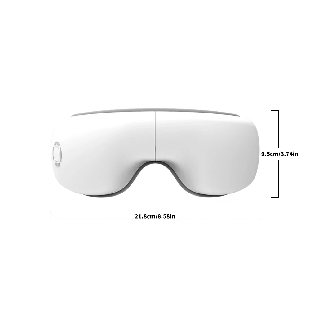 Eye Massager with Heat & Bluetooth – Relieve Strain, Dry Eyes & Migraines