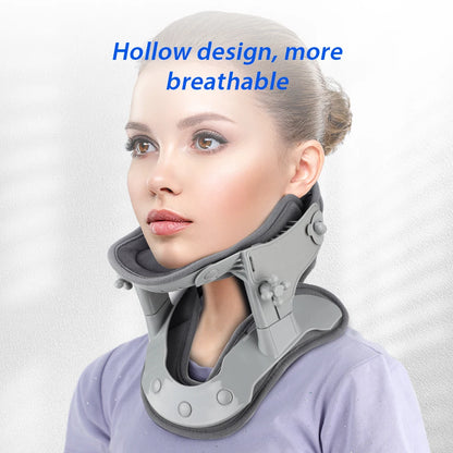 Neck Cervical Traction Device with Heat | Adjustable Posture & Pain Relief Collar