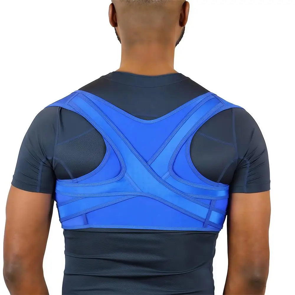 Adjustable Posture Corrector Back Brace – Breathable Upper Back & Shoulder Support for Neck, Clavicle & Lumbar Pain Relief