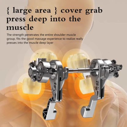 Electric Neck & Shoulder Massager with Heat – Deep Tissue Pain Relief Shawl