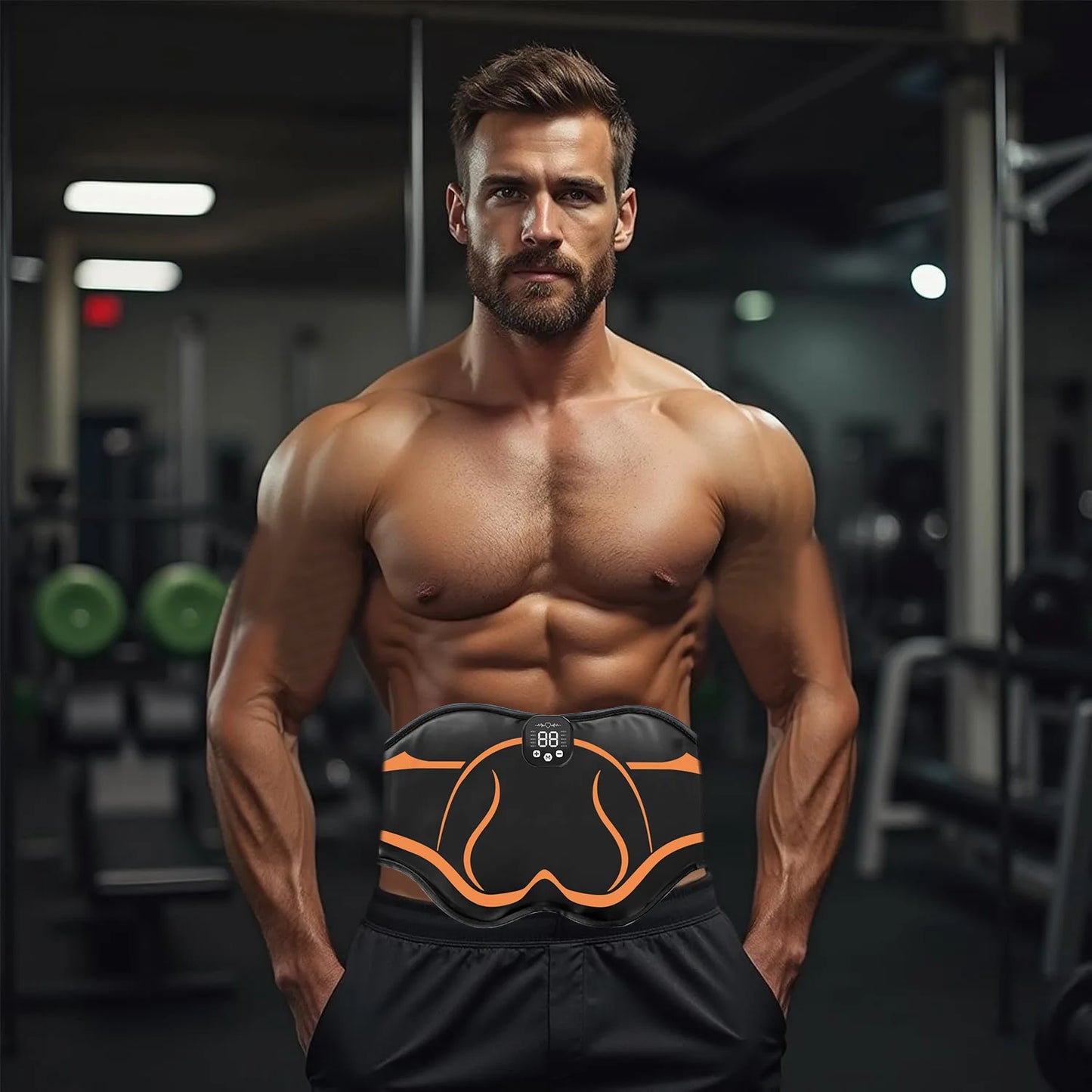 Wireless EMS Hip Trainer & Buttock Muscle Stimulator – TENS Massager for Glute Workout, Muscle Toning & Pain Relief