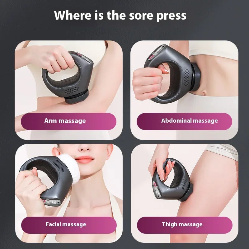 Multifunctional Full Body Massager – Portable Muscle Relaxation & Abdominal Massage Device for Fatigue Relief