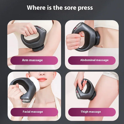 Multifunctional Full Body Massager – Portable Muscle Relaxation & Abdominal Massage Device for Fatigue Relief