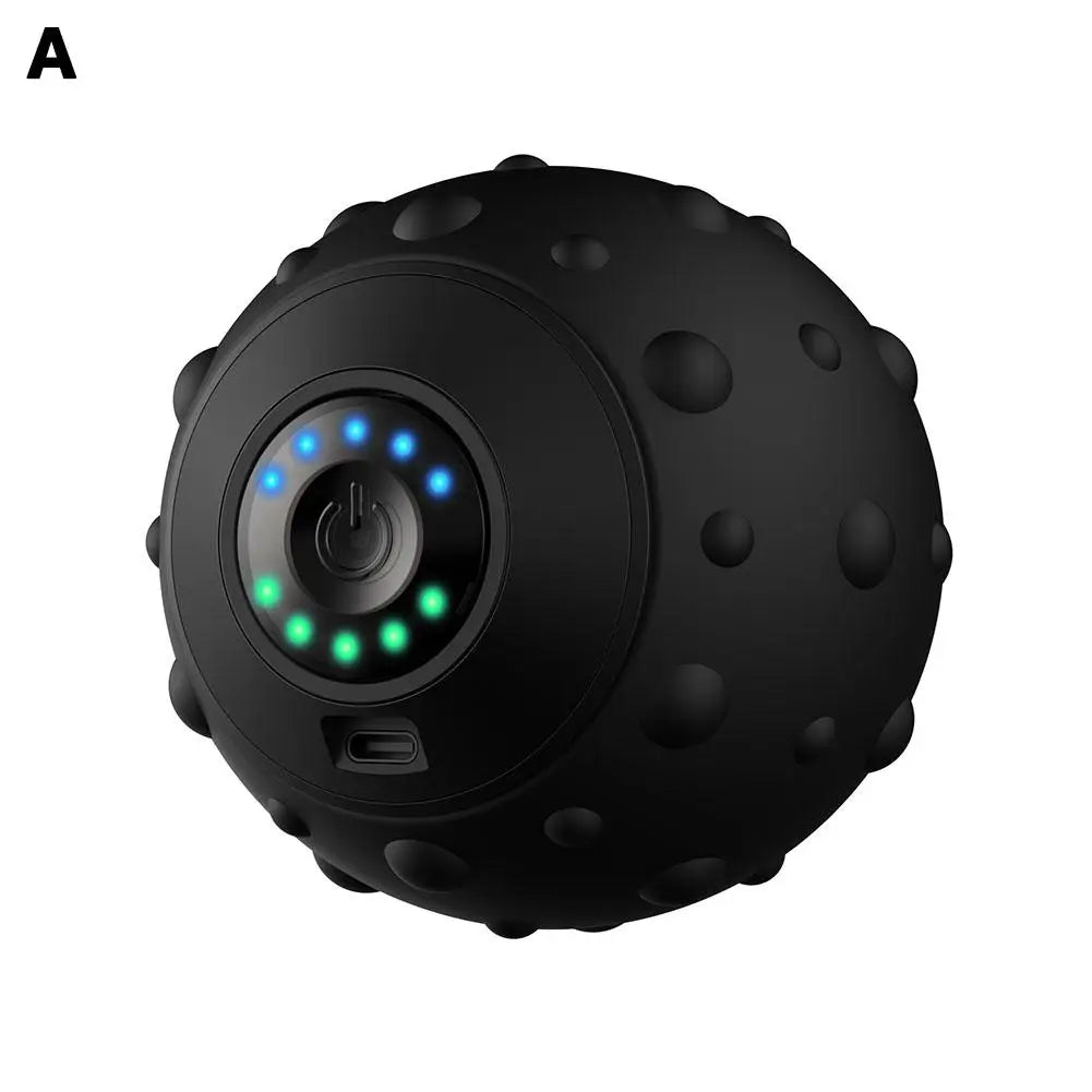Vibrating Massage Ball – Deep Tissue Myofascial Release & Muscle Recovery Ball | Portable Rechargeable Massage Therapy Tool