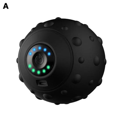 Vibrating Massage Ball – Deep Tissue Myofascial Release & Muscle Recovery Ball | Portable Rechargeable Massage Therapy Tool